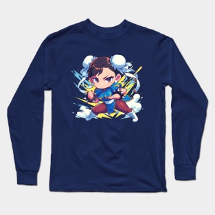 chun li Long Sleeve T-Shirt